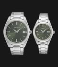 Seiko Classic SUR533P1_SUR527P1 Dress Olive Green Dial Stainless Steel Strap-0