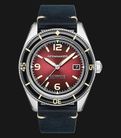 Spinnaker Fleuss SP-5055-07 Automatic Oxblood Red Dial Blue Navy Leather Strap-0