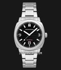 Spinnaker Hull SP-5073-33 Riviera Noire Men Black Dial Stainless Steel Strap-0