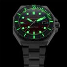 Spinnaker Dumas SP-5081-AA Automatic Bordeaux Men Red Dial Stainless Steel Strap-5