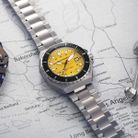 Spinnaker Dumas SP-5081-II Automatic Hornet Yellow Dial Stainless Steel Strap-3
