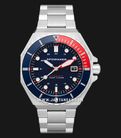Spinnaker Dumas SP-5081-JJ Automatic Soda Blue Dial Stainless Steel Strap-0
