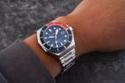 Spinnaker Dumas SP-5081-JJ Automatic Soda Blue Dial Stainless Steel Strap-8