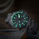 Spinnaker Dumas SP-5081-KK Automatic Chalk Grey Dial Stainless Steel Strap-5