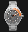 Spinnaker Dumas SP-5081-LL Automatic Sandblast Grey Dial Stainless Steel Strap-0