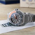 Spinnaker Dumas SP-5081-LL Automatic Sandblast Grey Dial Stainless Steel Strap-2
