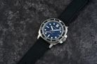 Spinnaker Hull Diver SP-5088-01 Tuxedo Black Dial Black Leather Strap-8