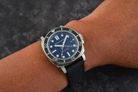Spinnaker Hull Diver SP-5088-01 Tuxedo Black Dial Black Leather Strap-9