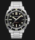 Spinnaker Hull Diver SP-5088-11 Automatic Deep Grey Black Dial Stainless Steel Strap-0