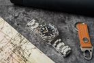 Spinnaker Hull Diver SP-5088-11 Automatic Deep Grey Black Dial Stainless Steel Strap-5