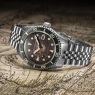 Spinnaker Wreck SP-5089-22 Rust Brown Dial Stainless Steel Strap-3