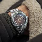 Spinnaker Wreck SP-5089-22 Rust Brown Dial Stainless Steel Strap-6