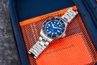 Spinnaker Spence 300 SP-5097-22 Automatic Indigo Blue Dial Stainless Steel Strap + Extra Strap-7