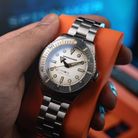 Spinnaker Spence 300 SP-5097-66 Automatic Off White Dial Stainless Steel Strap + Extra Strap-6