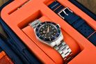 Spinnaker Spence 300 SP-5097-77 Automatic Gunmetal Dial Stainless Steel Strap + Extra Strap-6