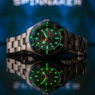 Spinnaker Spence 300 SP-5097-77 Automatic Gunmetal Dial Stainless Steel Strap + Extra Strap-14