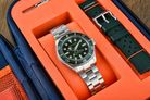 Spinnaker Spence 300 SP-5097-88 Automatic Olive Dial Stainless Steel Strap + Extra Strap-5