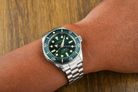 Spinnaker Spence 300 SP-5097-88 Automatic Olive Dial Stainless Steel Strap + Extra Strap-12