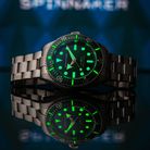 Spinnaker Spence 300 SP-5097-88 Automatic Olive Dial Stainless Steel Strap + Extra Strap-14