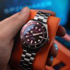 Spinnaker Spence 300 SP-5097-99 Automatic Burgundy Dial Stainless Steel Strap + Extra Strap-14