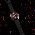 Spinnaker Spence 300 SP-5097-99 Automatic Burgundy Dial Stainless Steel Strap + Extra Strap-15