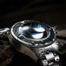 Spinnaker Piccard SP-5098-33 Volcano Black Divers Automatic Black Dial Stainless Steel Strap-9