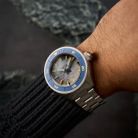 Spinnaker Piccard SP-5098-AA Automatic Meteorite Grey Dial Stainless Steel Strap Limited Edition-9