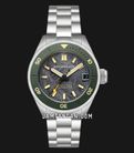 Spinnaker Piccard SP-5098-BB Automatic Meteorite Elite Green Stainless Steel Strap Limited Edition-0