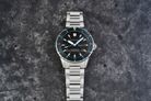 Spinnaker Hass SP-5099-22 Automatic Pebble Black Dial Stainless Steel Strap-5