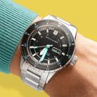 Spinnaker Hass SP-5099-22 Automatic Pebble Black Dial Stainless Steel Strap-9