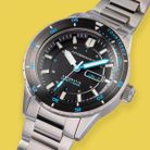 Spinnaker Hass SP-5099-22 Automatic Pebble Black Dial Stainless Steel Strap-11