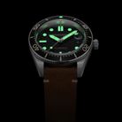 Spinnaker Croft SP-5100-01 Mid Size Automatic Men Anchor Black Dial Brown Leather Strap-2