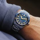 Spinnaker Croft SP-5100-22 Mid Size Automatic Regiment Blue Dial Stainless Steel Strap-5