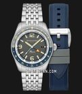 Spinnaker Fleuss SP-5120-11 GMT Automatic Deep Grey Dial Stainless Steel Strap + Extra Strap-0