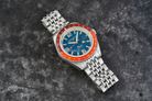 Spinnaker Fleuss SP-5120-55 GMT Automatic Dark Cerulean Blue Stainless Steel Strap + Extra Strap-9