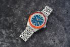 Spinnaker Fleuss SP-5120-55 GMT Automatic Dark Cerulean Blue Stainless Steel Strap + Extra Strap-10