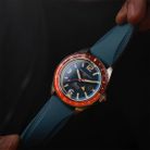 Spinnaker Fleuss SP-5120-55 GMT Automatic Dark Cerulean Blue Stainless Steel Strap + Extra Strap-12