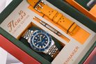 Spinnaker Fleuss SP-5133-33 145th Ocean Blue Dial St. Steel Strap + Extra Strap Limited Edition-5