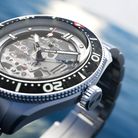 Spinnaker Croft SP-5134-11 Automatic Skeleton Carbon Black Dial Stainless Steel Strap-9