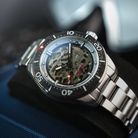 Spinnaker Croft SP-5134-11 Automatic Skeleton Carbon Black Dial Stainless Steel Strap-13