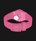 Swatch GP166 Ladies Gum Flavour Skeleton Pink Dial Pink Rubber Strap-2