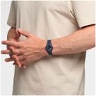 Swatch SO28N702 Sir Blue Navy Dial Blue Silicone Strap-2