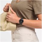 Swatch SO29B704 Mono Black Dial Black Silicone Strap-2