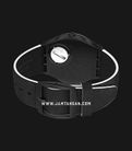 Swatch Esentials SS07B101 White Side Skeleton Black Dial Black Leather Strap-2