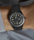Timex Q TW2U61600 Reissue Men Black Dial Black Stainless Steel Strap-4