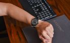 Timex Q TW2U61600 Reissue Men Black Dial Black Stainless Steel Strap-8