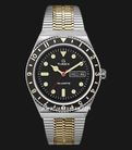 Timex Q Reissue TW2V18500 Black Dial Dual Tone Stainless Steel Strap-0
