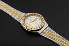 Timex Q TW2V18600 Reissue Beige Dial Dual Tone Stainless Steel Strap-4
