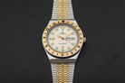 Timex Q TW2V18600 Reissue Beige Dial Dual Tone Stainless Steel Strap-5