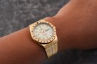 Timex Q Reissue TW2V18700 Gold Dial Gold Stainless Steel Strap-8